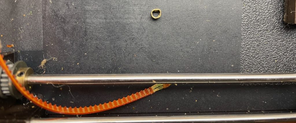 Rotring CS-50 NC-scriber broken belt.