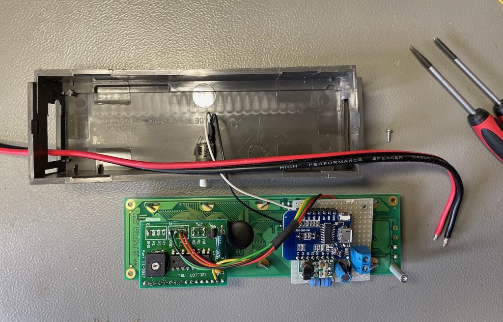 PCF8574 and ESP8266 in IBM display
